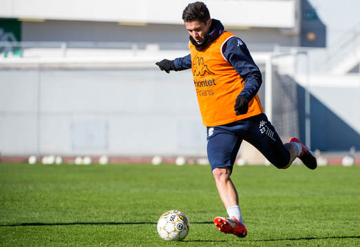 David Boo Wiklander tränar med IFK Göteborg