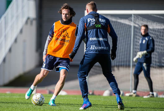 Mikkel Diskerud tränar med IFK Göteborg