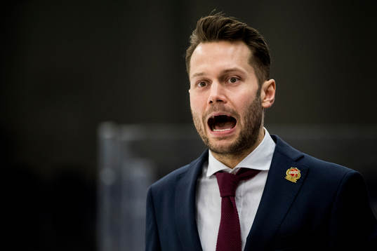 Almtunas assisterande tränare Martin Gudmundssen
