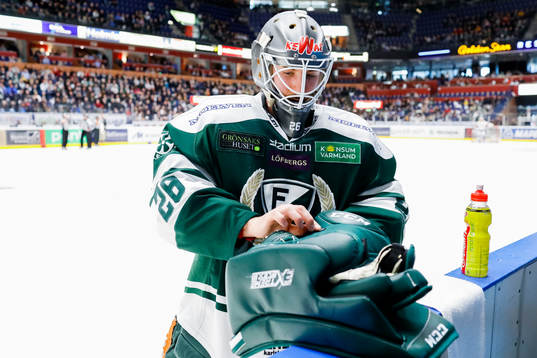 Färjestads målvakt Stefan Steen