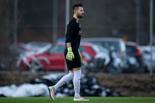 Örgrytes målvakt Stojan Lukic
