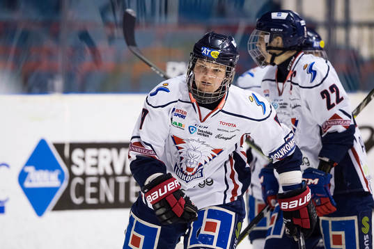 Linköpings Jennifer Wakefield jublar