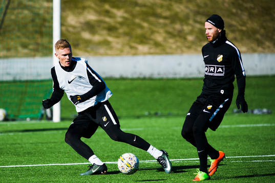 Häckens David Engström och Alexander Farnerud