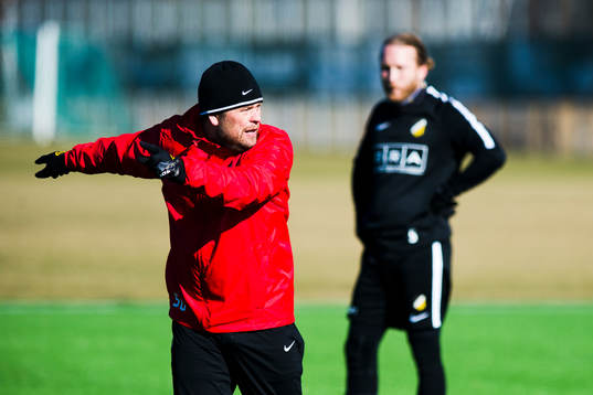 Häckens tränare Mikael Stahre