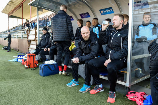 Malmö FFs assisterande tränare Olof Persson  och tränare