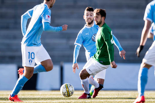Malmö FFs Erdal Rakip och Jönköpings Fredric Fendrich