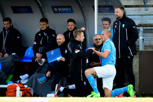Malmö FFs Franz Brorsson får vård