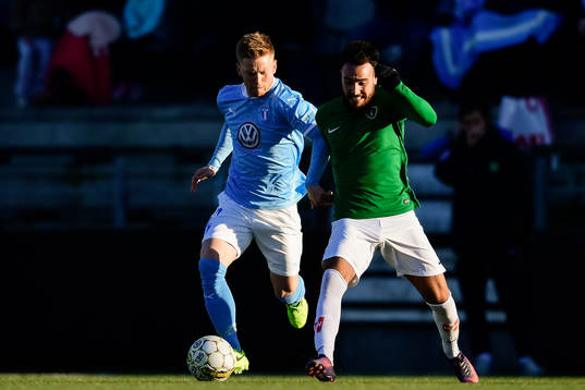 Malmö FFs Anders Christiansen och Jönköpings Fredric