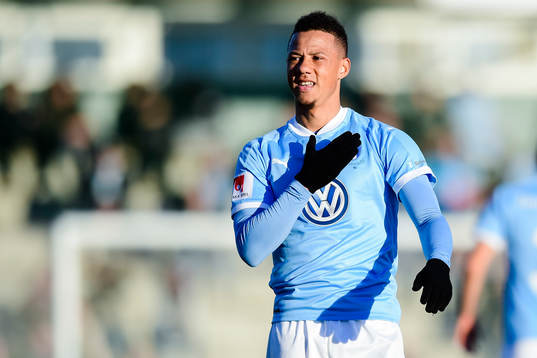 Malmö FFs Tobias Sana jublar
