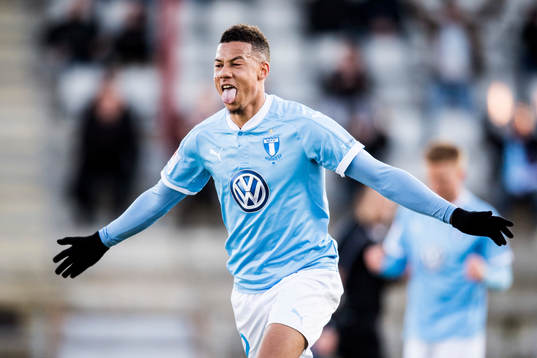 Malmö FFs Tobias Sana jublar