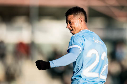 Malmö FFs Tobias Sana jublar