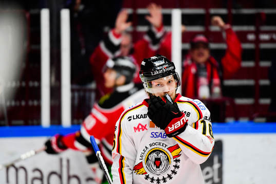 Luleås Einar Emanuelsson deppar