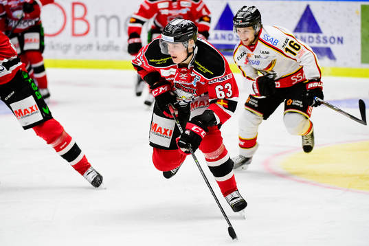 Malmö Redhawks  Fredrik Händemark och Luleås Einar