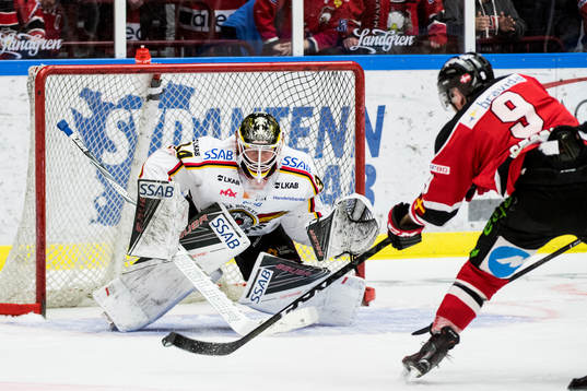Malmö Redhawks Frederik Storm gör 3-1 bakom Luleås
