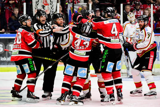 Malmö Redhawks Nichlas Hardt i bråk