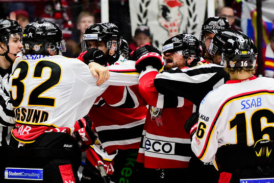 Malmö Redhawks Nichlas Hardt i bråk