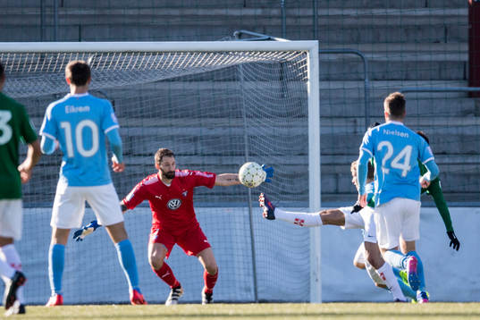 Malmö FFs målvakt Johan Wiland