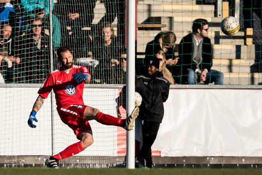 Malmö FFs målvakt Johan Wiland