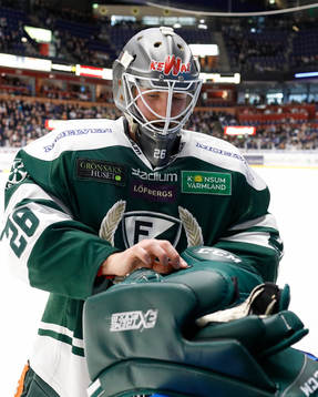 Färjestads målvakt Stefan Steen