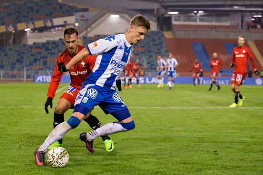 IFK Göteborgs Sören Rieks mot Norrköpings Linus Wahlqvist