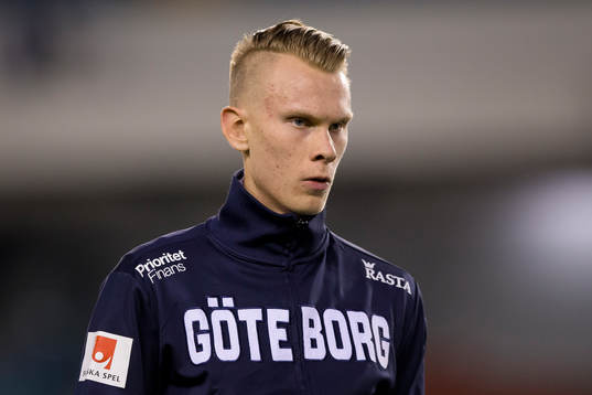 IFK Göteborgs målvakt Pontus Dahlberg innan kvartsfinalen