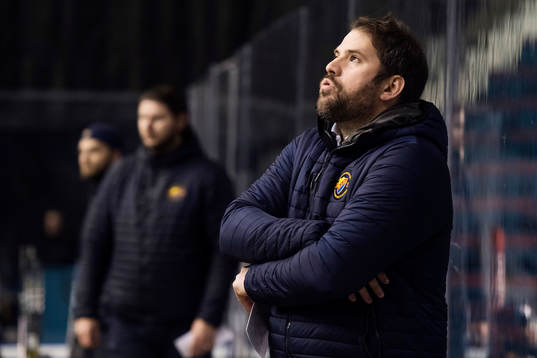 Djurgårdens tränare Jared Cipparone deppar