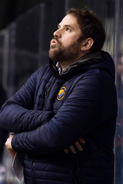 Djurgårdens tränare Jared Cipparone deppar