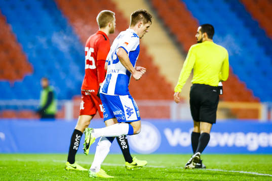 IFK Göteborgs Sebastian Eriksson jublar