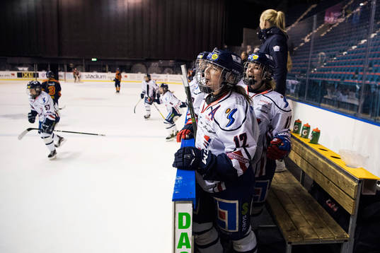 Linköpings Emma Holmbom jublar