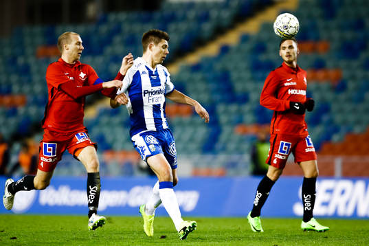 Norrköpings Andreas Johansson och IFK Göteborgs Mikael