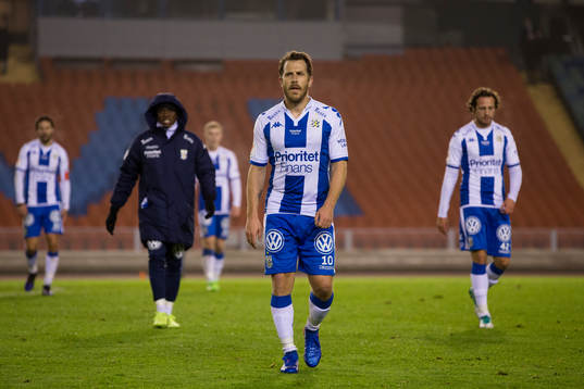 IFK Göteborgs Tobias Hysen deppar