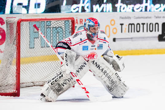 Västerviks målvakt Jonas Fransson
