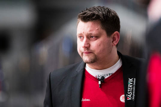 Västerviks tränare Mattias Karlin