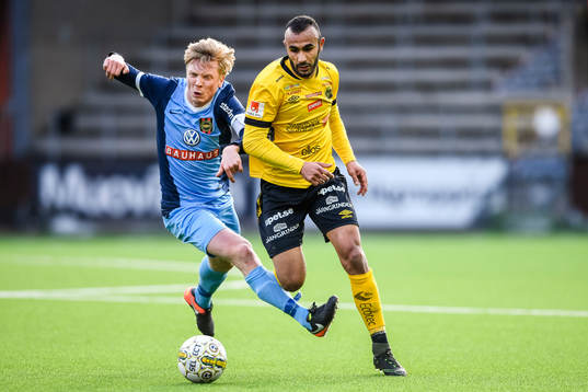 Brommapojkarnas Gustav Sandberg Magnusson och Elfsborgs