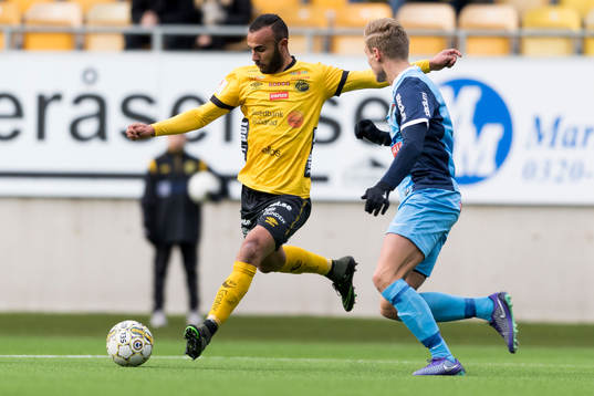 Elfsborgs Issam Jebali och Brommapojkarnas Christopher