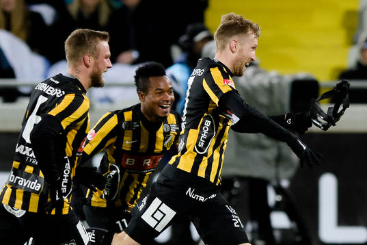 Häckens Rasmus Lindgren, Mohammed Abubakari och Alexander