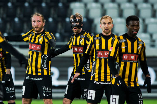 Häckens Emil Wahlström, Rasmus Lindgren, Kari Arkivuo och