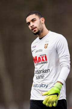Kristianstads målvakt Sixten Mohlin
