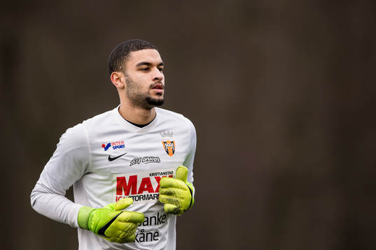 Kristianstads målvakt Sixten Mohlin