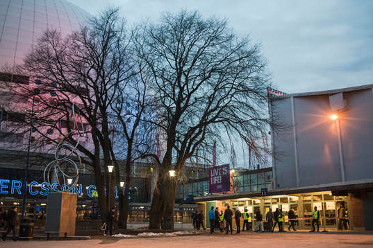 Besökare