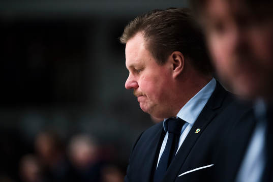 Färjestads tränare Leif Carlsson