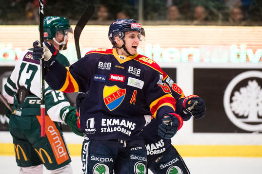 Djurgårdens Markus Ljungh  jublar