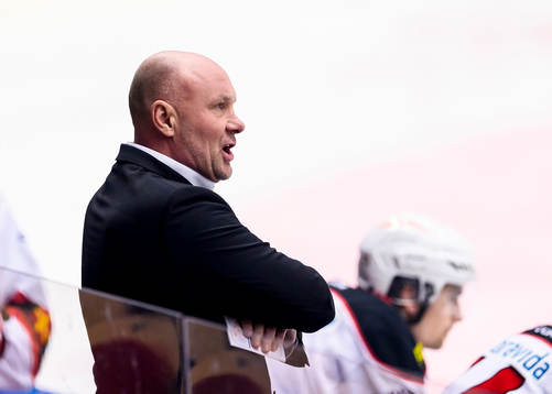 Malmö Redhawks tränare Peter Andersson