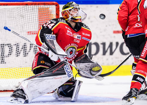 Luleås målvakt Joel Lassinatti