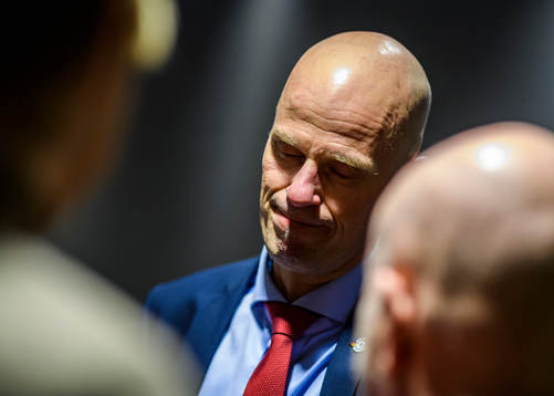 Luleås tränare Petter Lasu Nilsson deppar