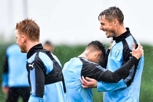 Yoshimar Yotún och Markus Rosenberg