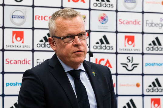 Sveriges förbundskapten Janne Andersson