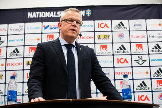 Sveriges förbundskapten Janne Andersson