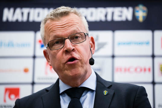 Sveriges förbundskapten Janne Andersson