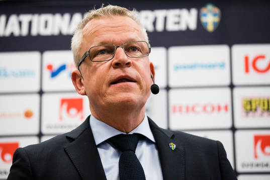 Sveriges förbundskapten Janne Andersson